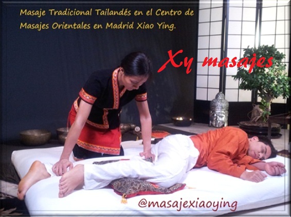 masaje tailandés tradicional en Madrid